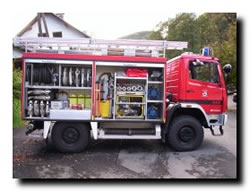 Feuerwehrwagen-Alertshausen